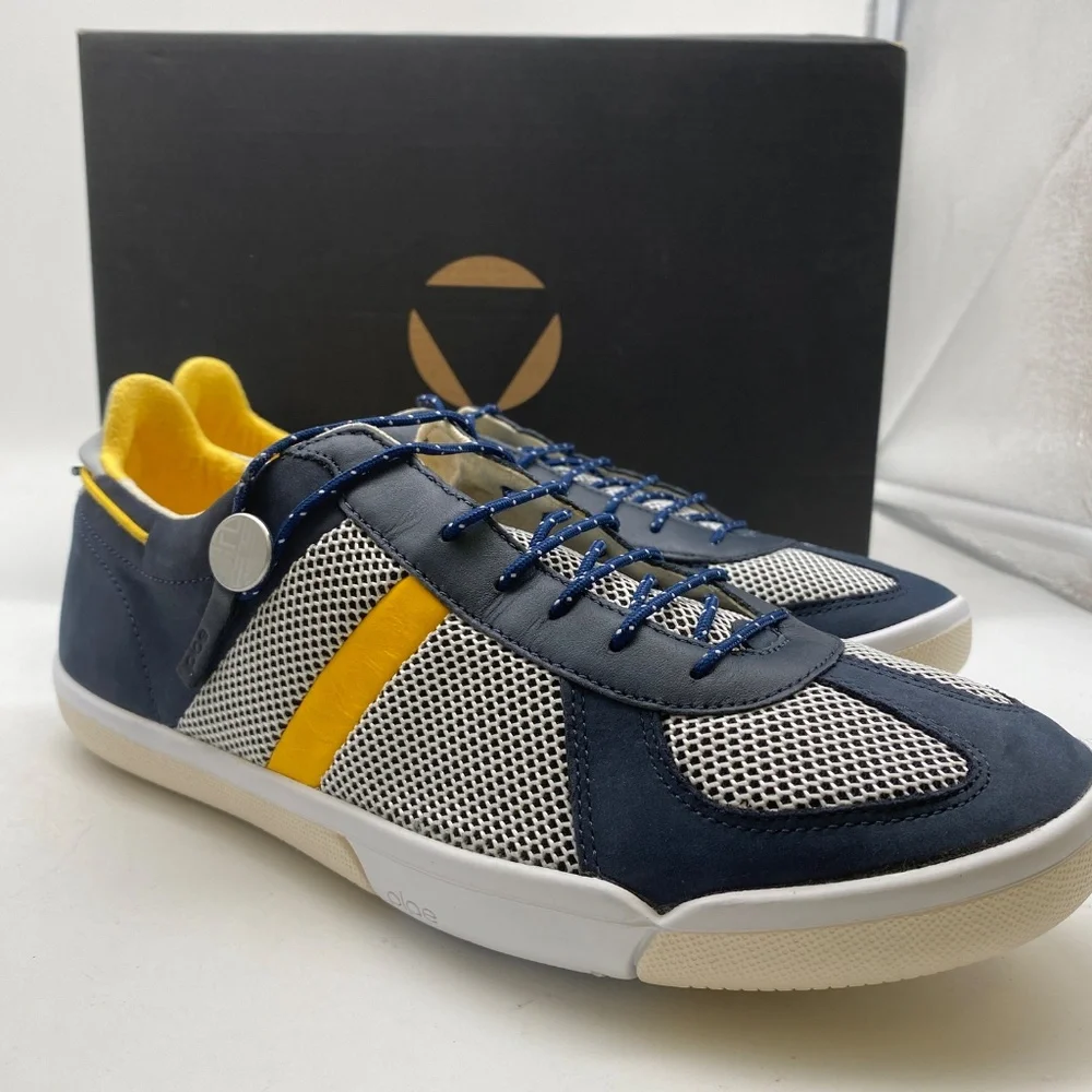 "Spring Sale!" Plae Navy Full Grain Leather Shoes 550010-419 - Picture 1 of 5
